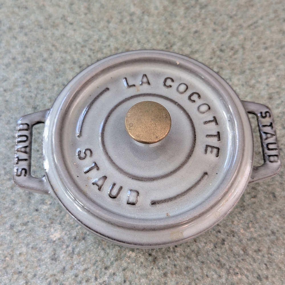 Staub cast iron mini cocotte